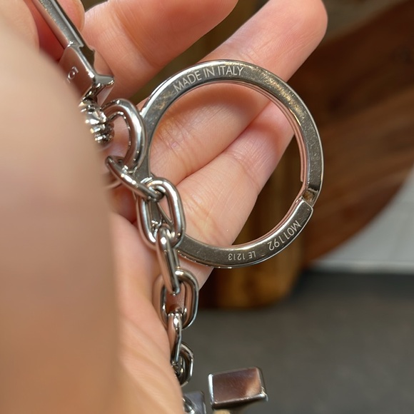 LV Initials Key Holder Bag Charm - Picture 6 of 9